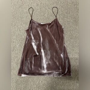 Vince Velvet tank top XS